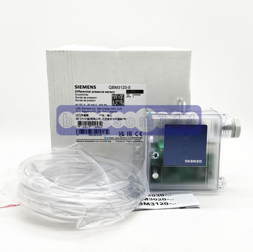 ONE Siemens QBM3120-5 difference pressure sensor New