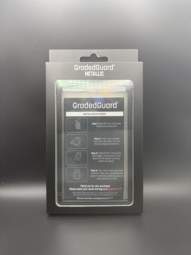 GRADEDGUARD PSA Graded CASE GUARD Protector OBSIDIAN Limited Edition
