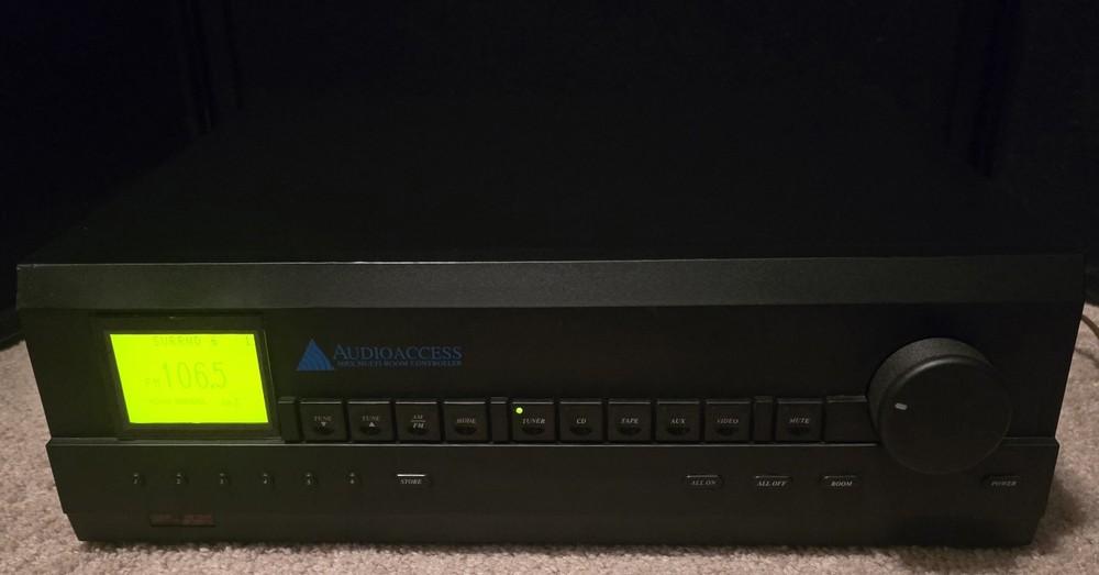 Audioaccess MRX Multi Room Source Controller No Cables Untested FREE SHIPPING 👀