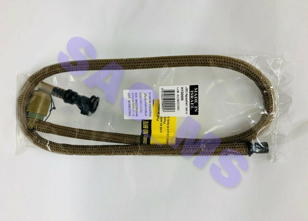 PROPPER USMC SOURCE COYOTE HYDRATION SYSTEM REPLACEMENT TUBE KIT HYD0005 6046