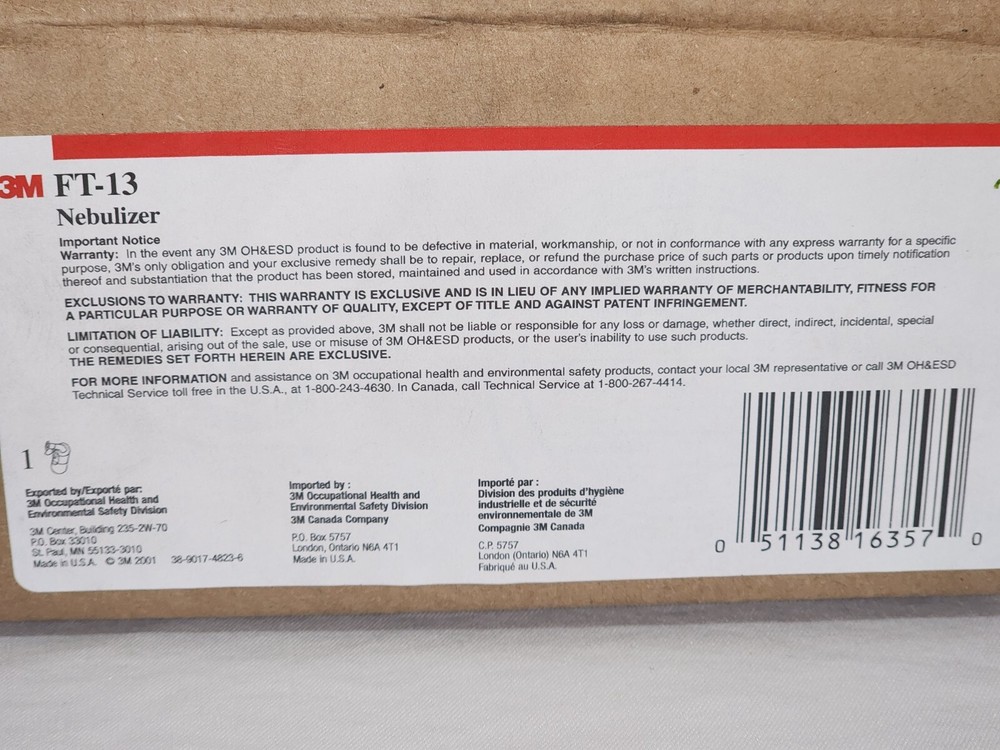 3M Neblizer FT-13 Replacement