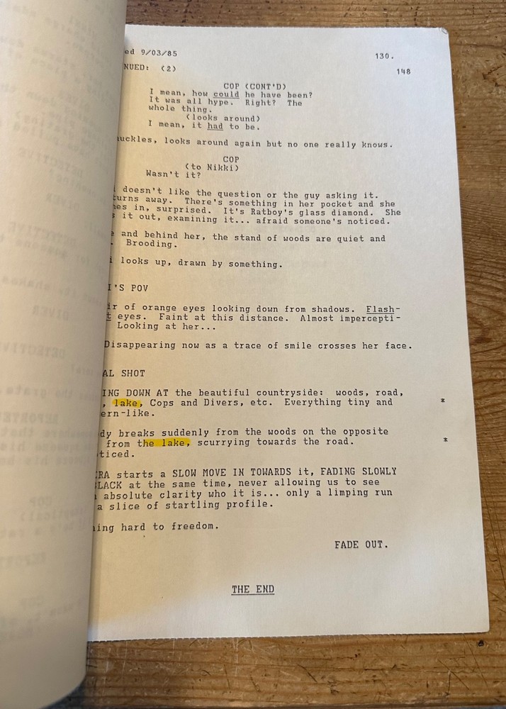 RATBOY MOVIE ORIGINAL SCREENPLAY SCRIPT