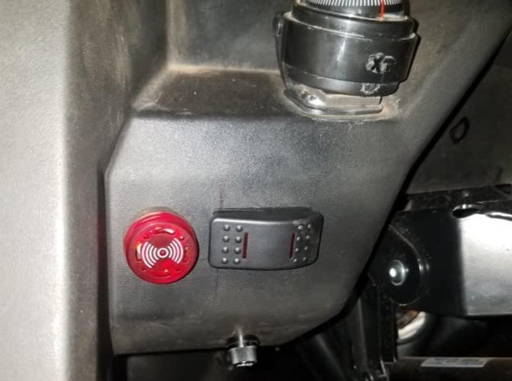 10Pcs Red Indicator Light with Buzzer AC/DC 24V, 22Mm Panel Mount Flashi