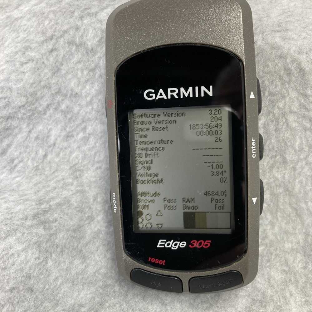 Garmin Edge 305 GPS Cycling Computer – Tested & Working