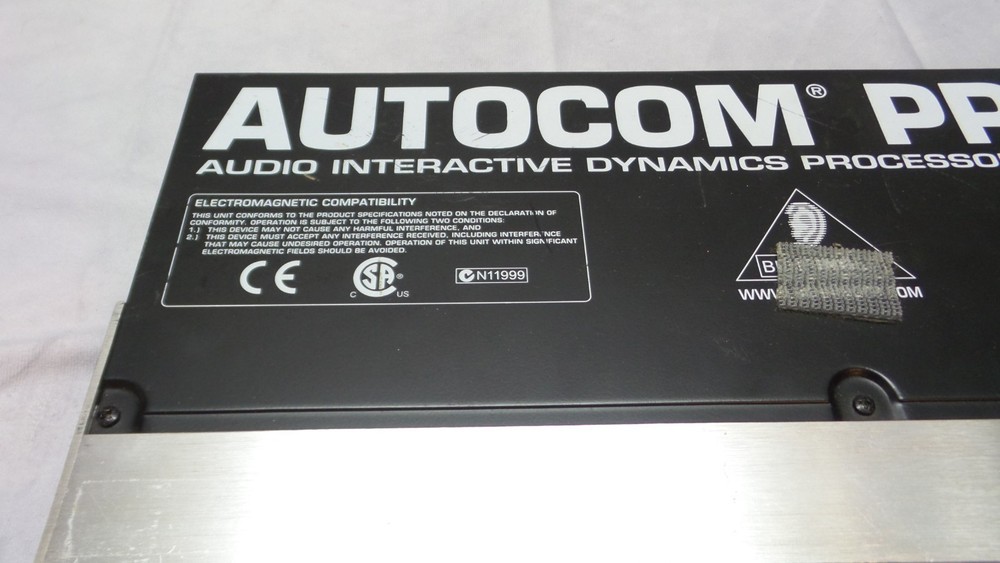 Behringer MDX1600 Autocom Pro-XL Audio Interactive Processor - USED/WORKS