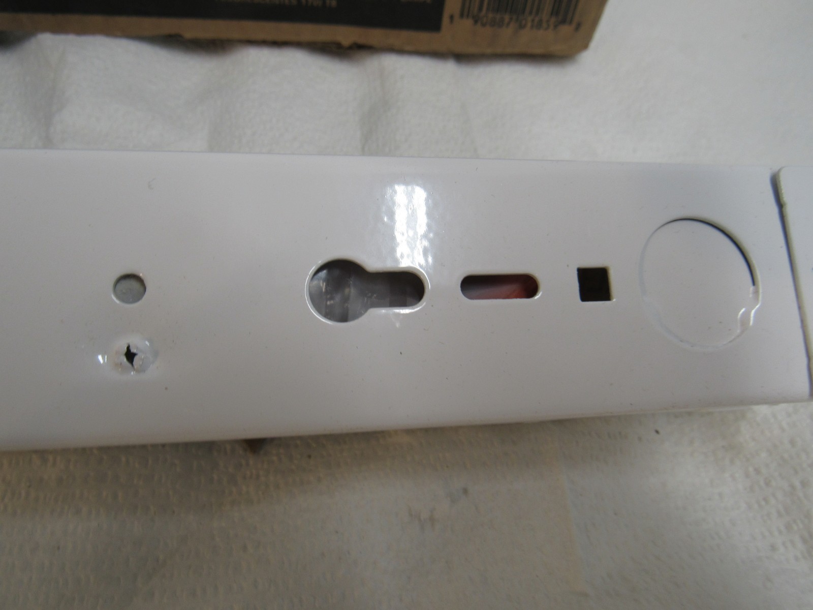 Lithonia Lighting 2' LED 1 Lamp Strip Light Matte White 4000K Bright Integrated