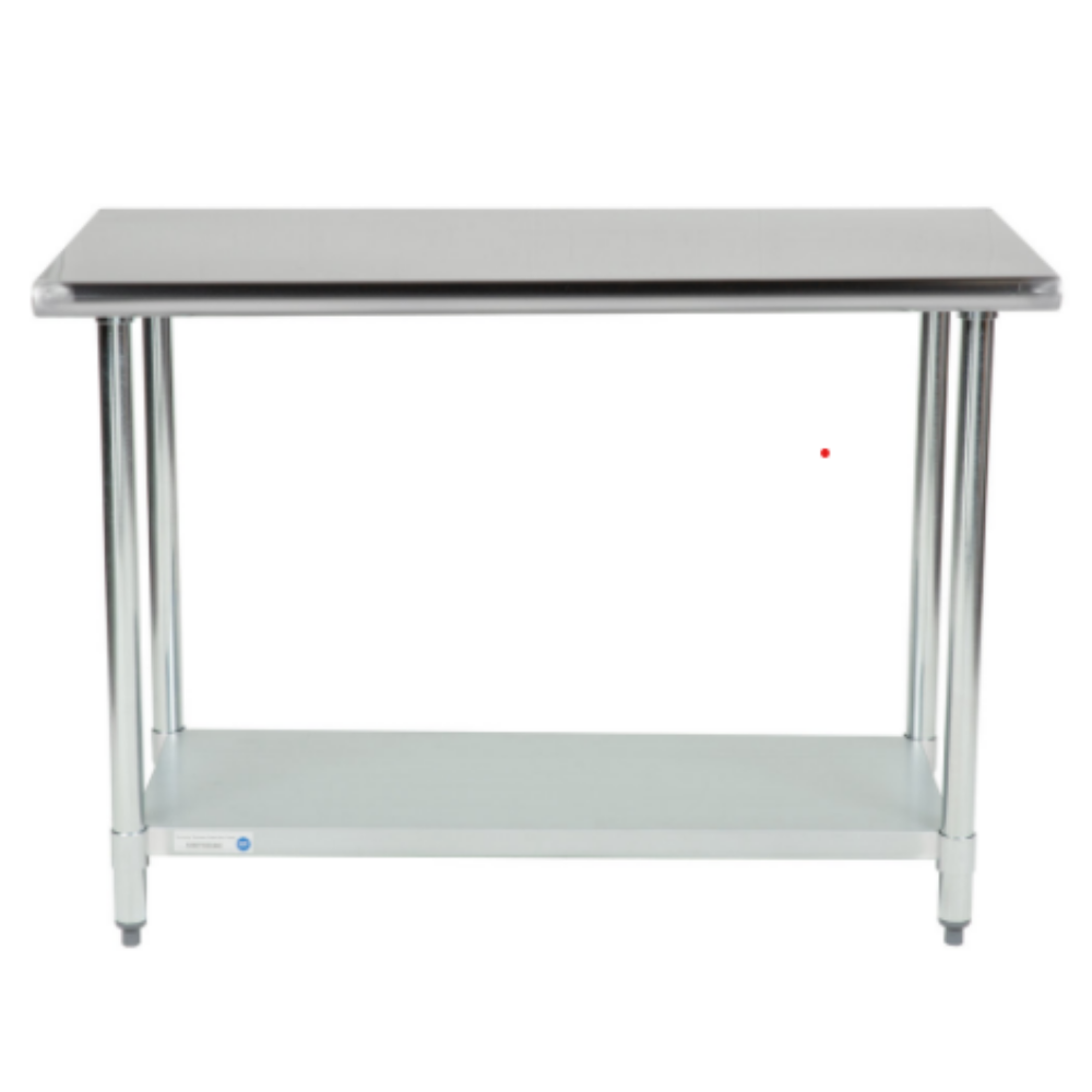 30" x 60" Adjustable Table Work Prep Undershelf Restaurant Stainless Steel