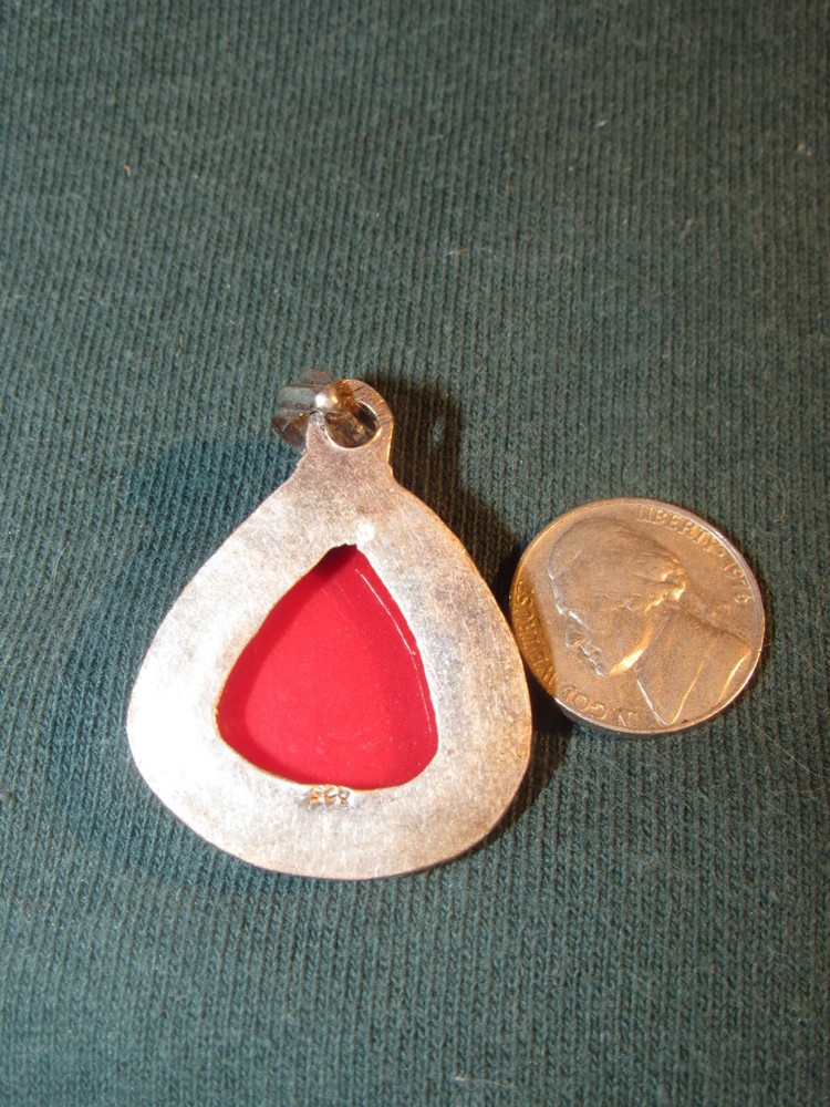 Wicca Witch Blessed Affirmation Pendant CONTENTMENT