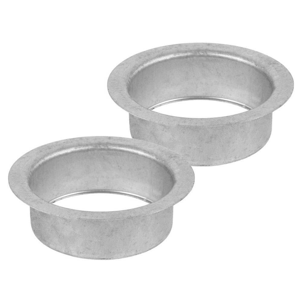 2 Pcs Rain Gutter Downspout Drop Outlet Connector Drain Replacement