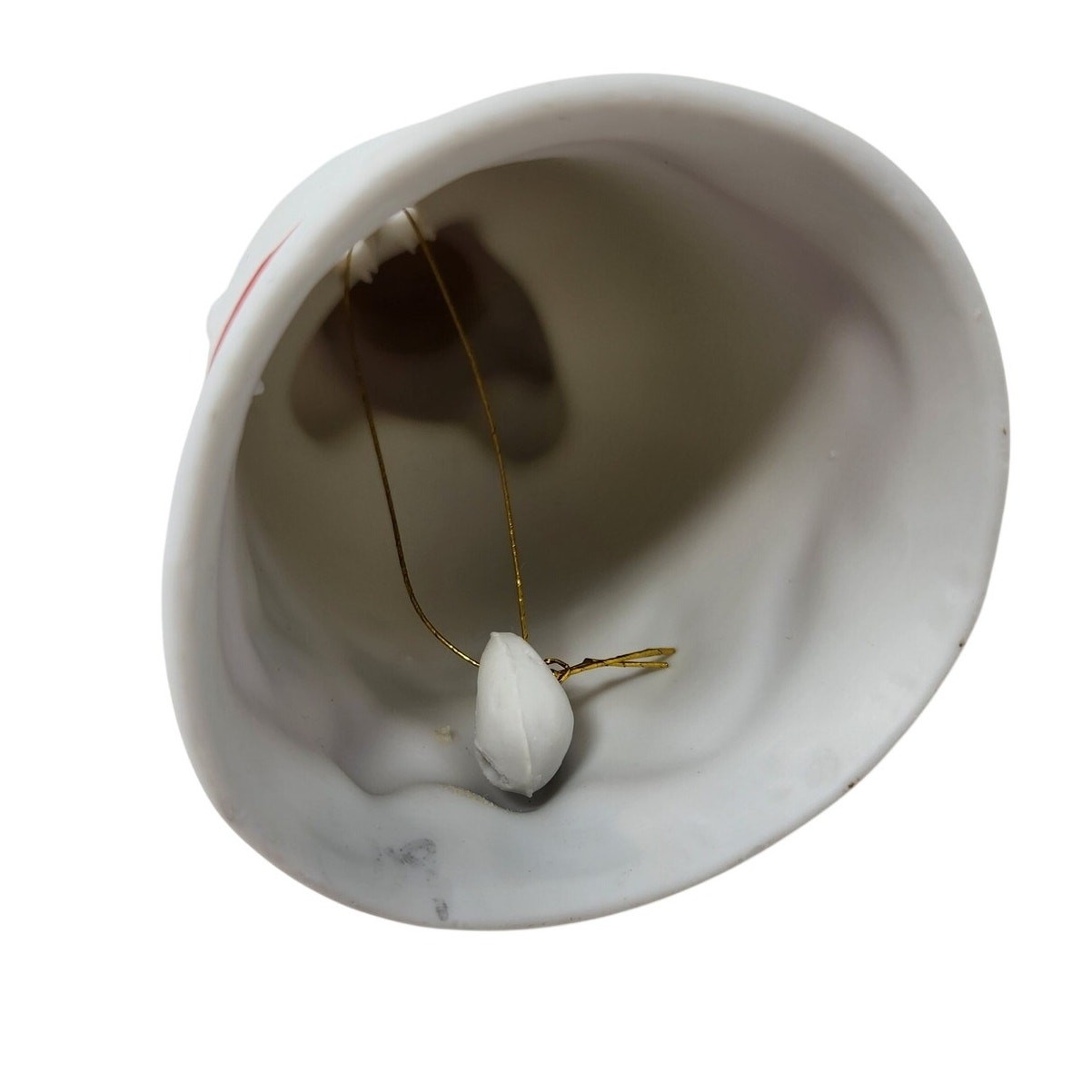 Lot Of 7 Mixed Etched Glass Ceramic Vintage Bells Collections Collectibles