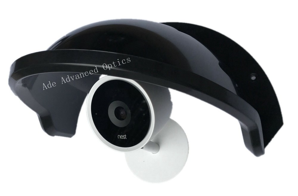Sunshade Rainshade Protector Cover Shield for Outdoor Security Camera- BLACK