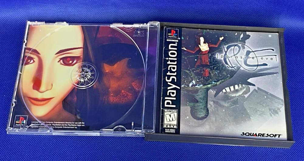 PS1 Replacement Double Game Case 2-4 Disc - New / MINT - RPG Dreamcast CD Logo