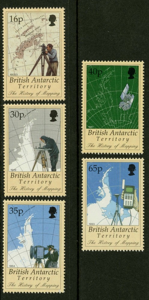 British Antarctic Territory   1998   Scott # 253-257   Mint Never Hinged Set