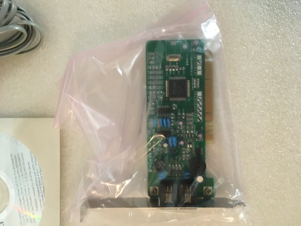 56K EigerCom Internal Data/Fax Modem PCI Version V.90 for Windows 95/98/NT 