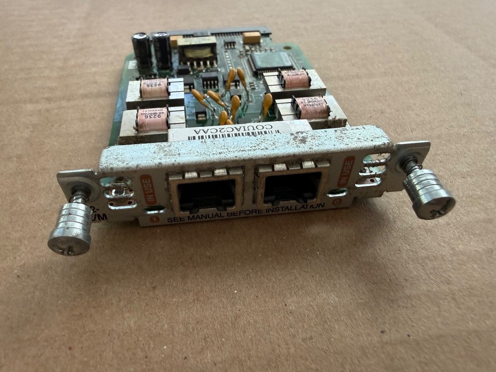 Cisco Systems VIC2-2E/M voice interface card 73-8219-06 A0