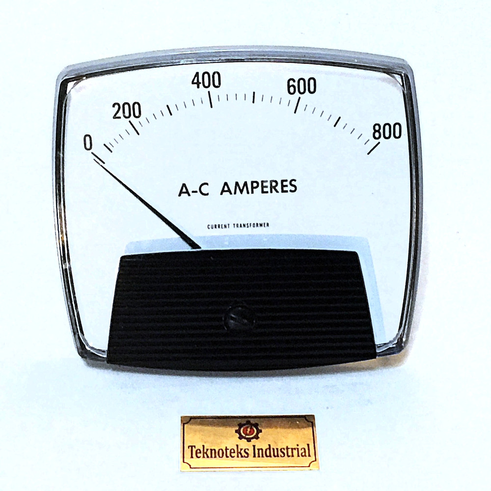 CURRENT TRANSFORMER  0~800A-C  PANEL  4 1/2 "  AC AMMETER