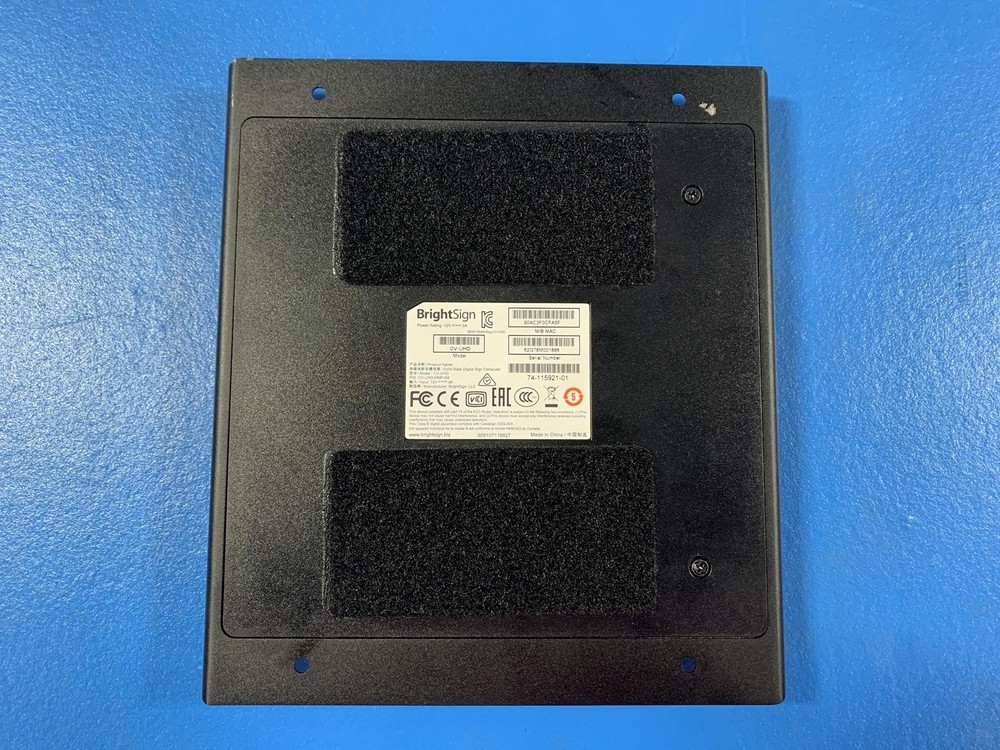 BrightSign Solid State Digital Sign Computer CV-UHD-DMP-K9