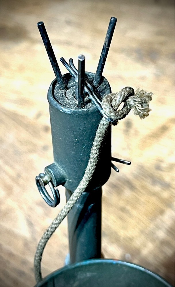 WWIIOriginal U.S.Army "bouncing betty" {TRAINER} "S-mine"