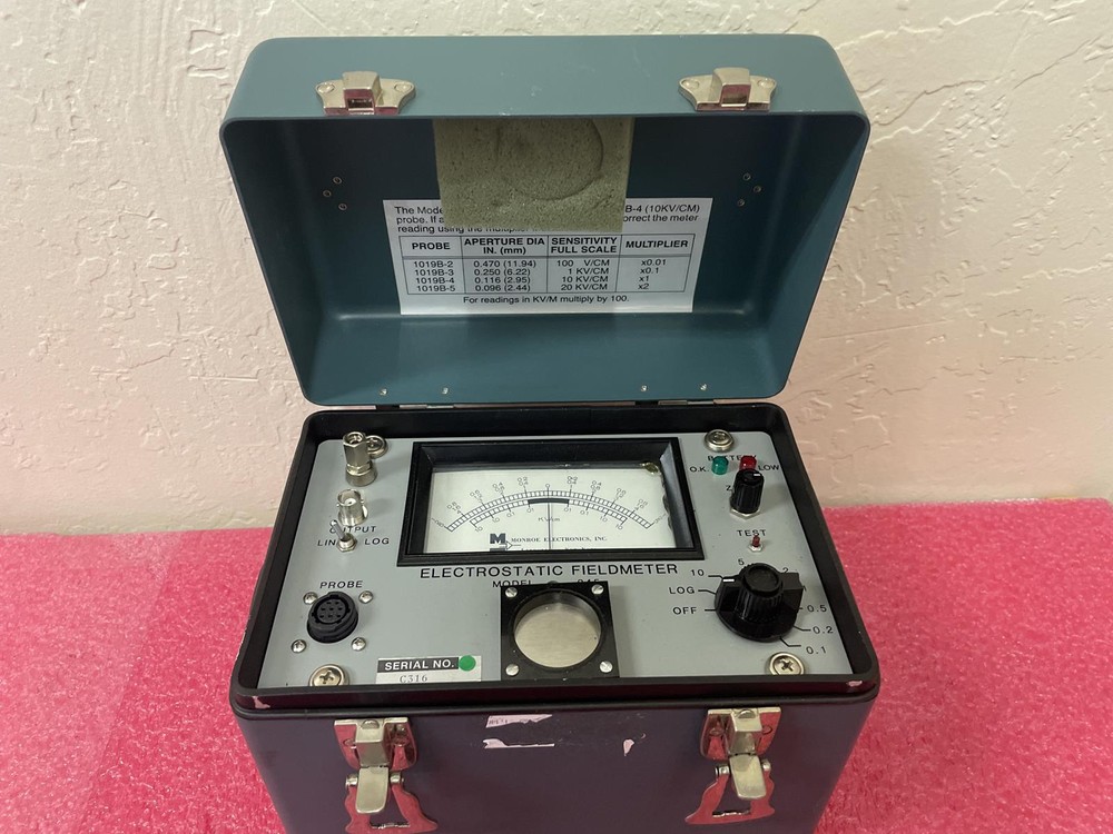 MONROE ELECTRONICS 245 ELECTROSTATIC FIELDMETER