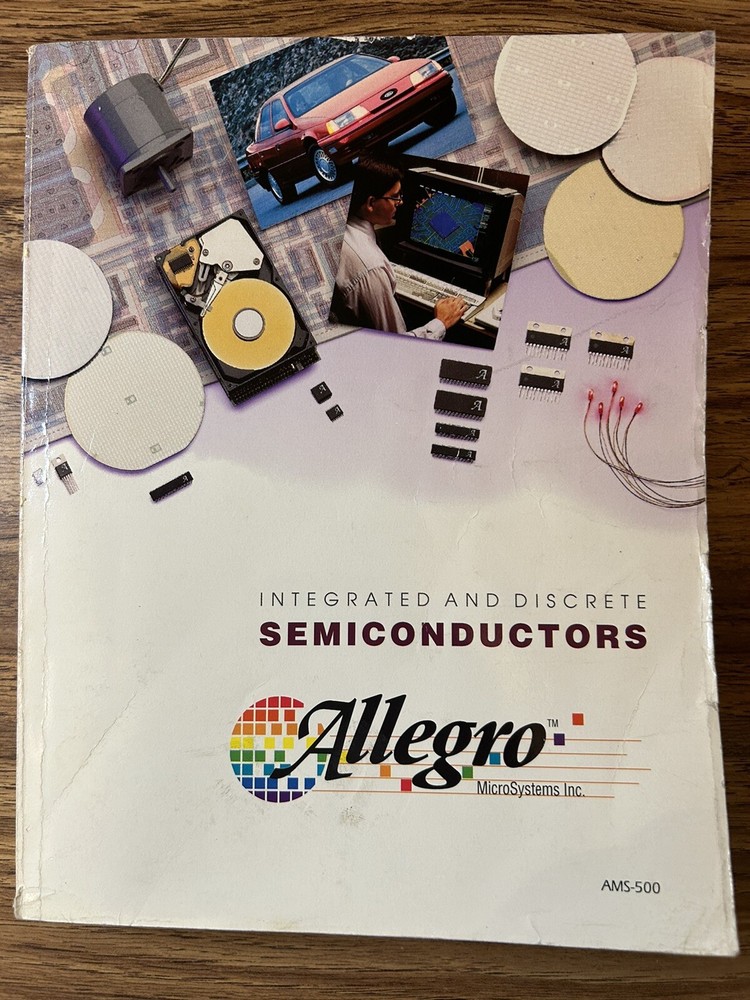 Allegro Microsystems Inc. Data Book Integrated and Discrete Semiconductors 1991