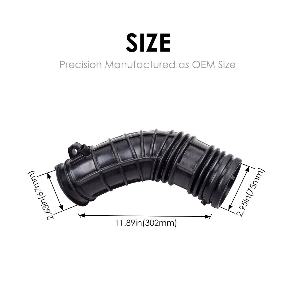 Engine Air Intake Hose Fits:Honda Accord 4Cycle 2.4L 2003 to 2007 17228 RAA A00