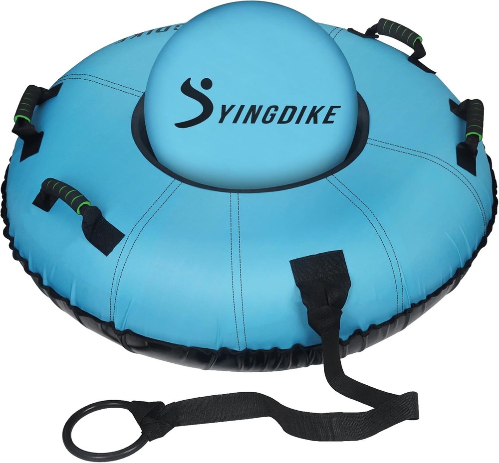 Inflatable Snow Tube Sled with Handles