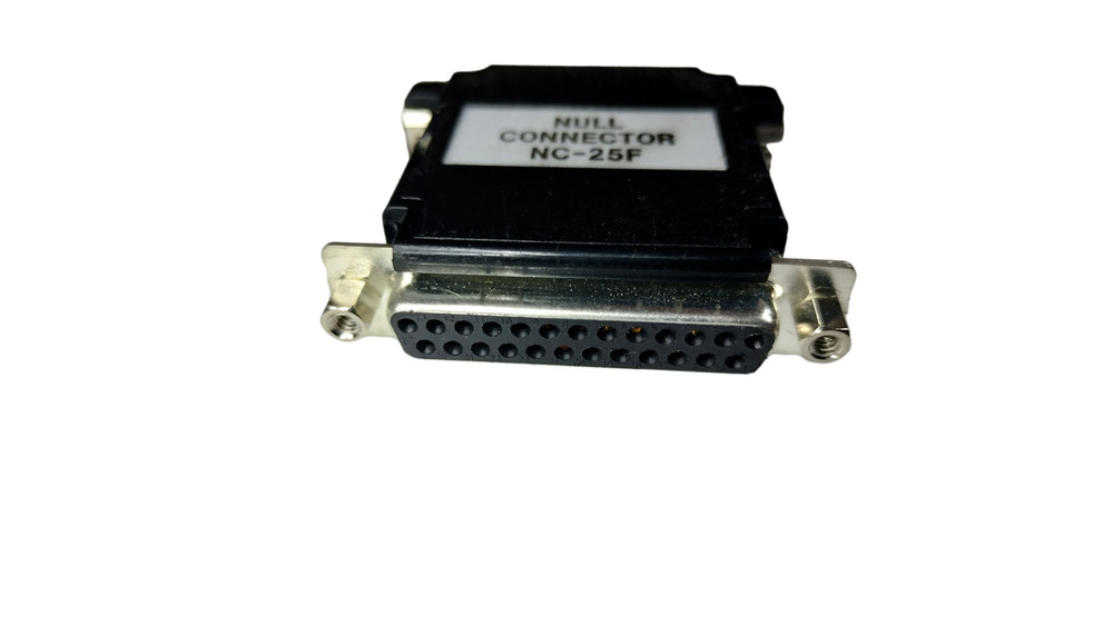 Dual DB25 Female Null Connector NC-25F