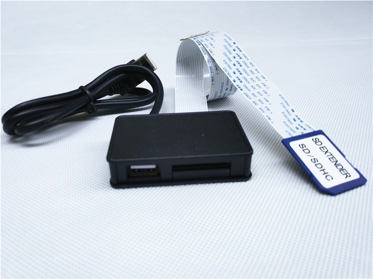 USB 2-in-1 Extension Cable Card Read SD For Mobile Phone Data Update Cable