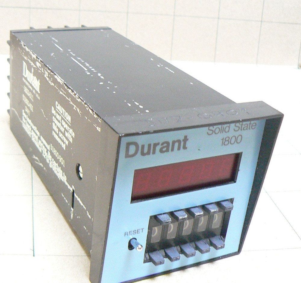 DURANT 1800, 51800-401 , Solid State Counter. USED, (L)