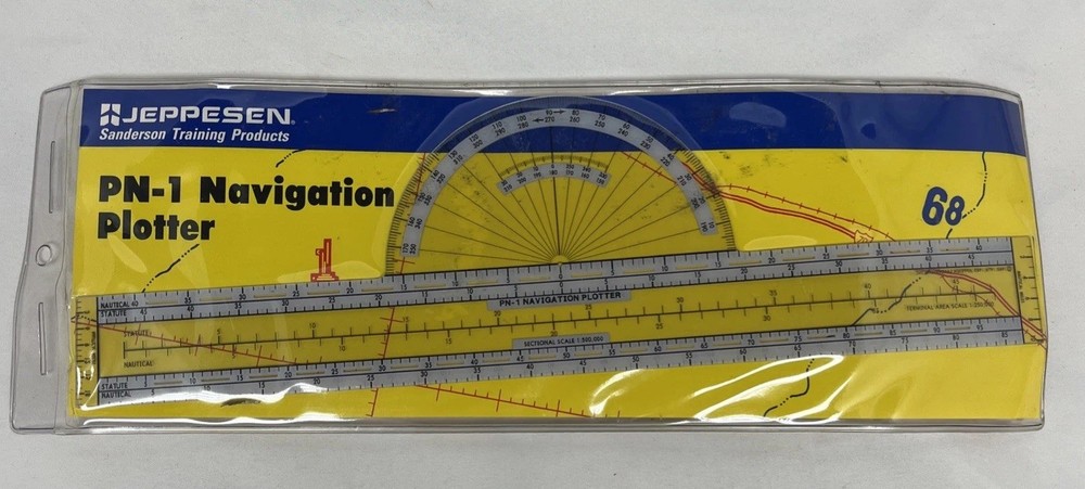 PN-1 Navigation Plotter, Jeppesen Sanderson 1985