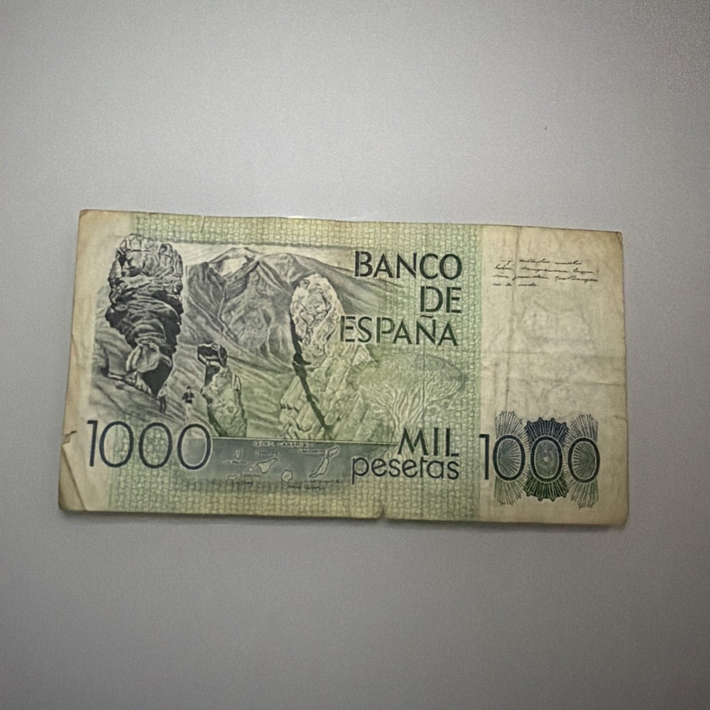 Soain’s 1000 Pesetas 1979