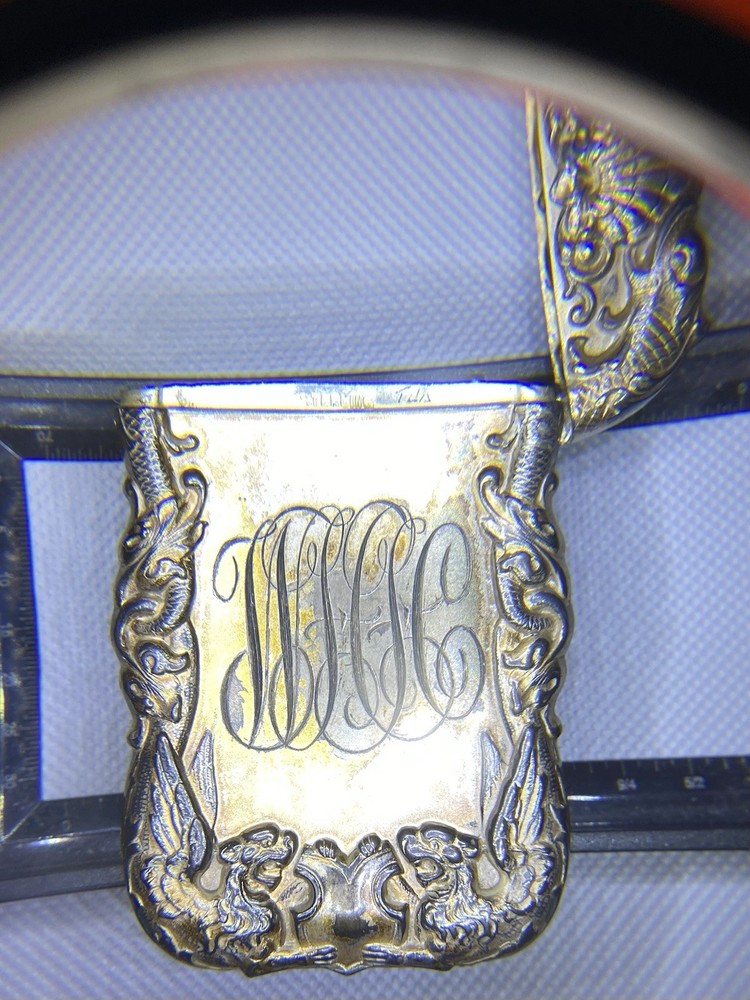 Vintage Sterling Yankee Doodle Cigarette Case