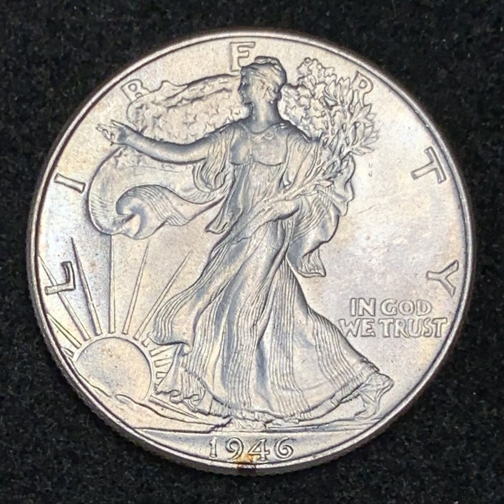 1946 50c Walking Liberty Half Dollar