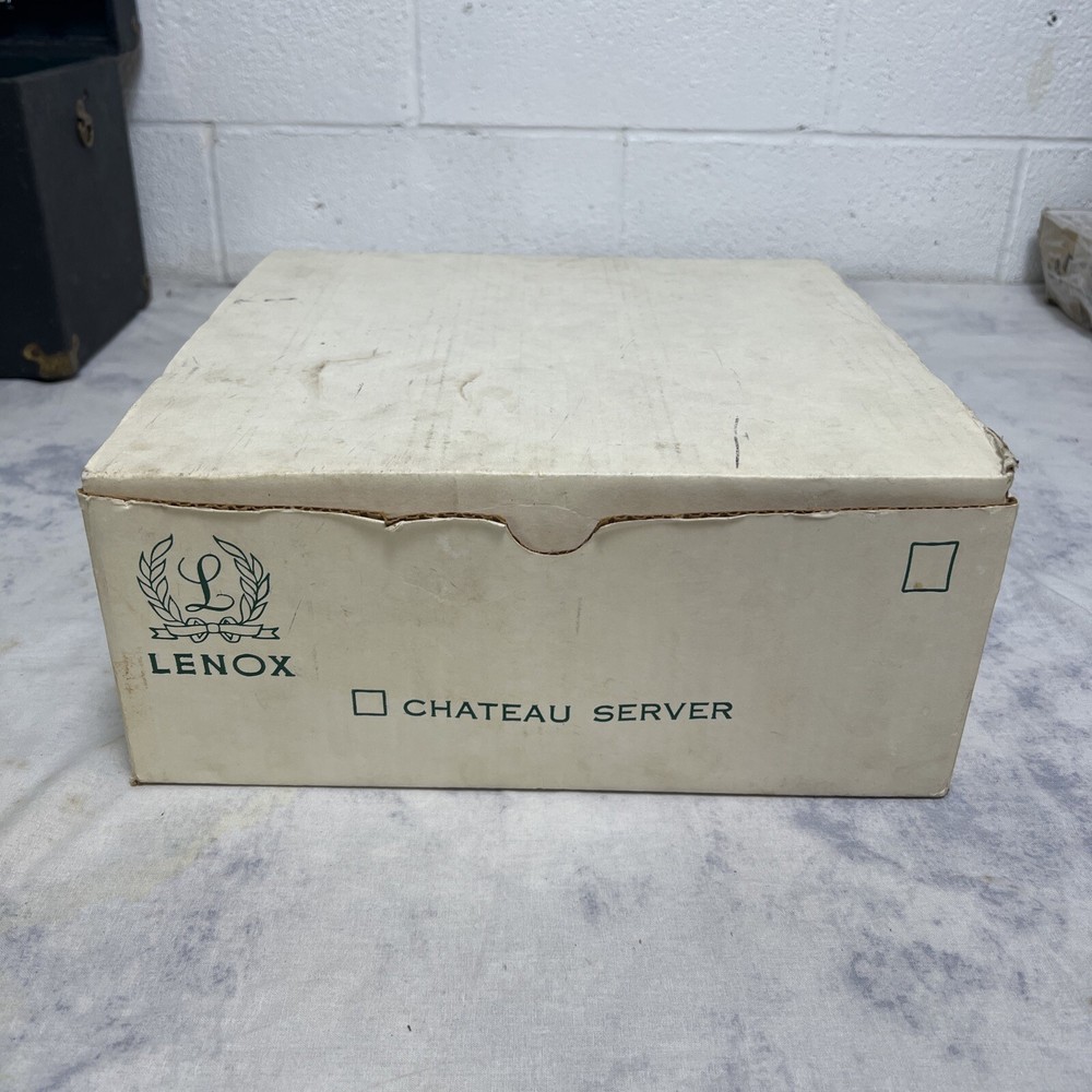 Vintage Lenox Chateau Handled Server Platter