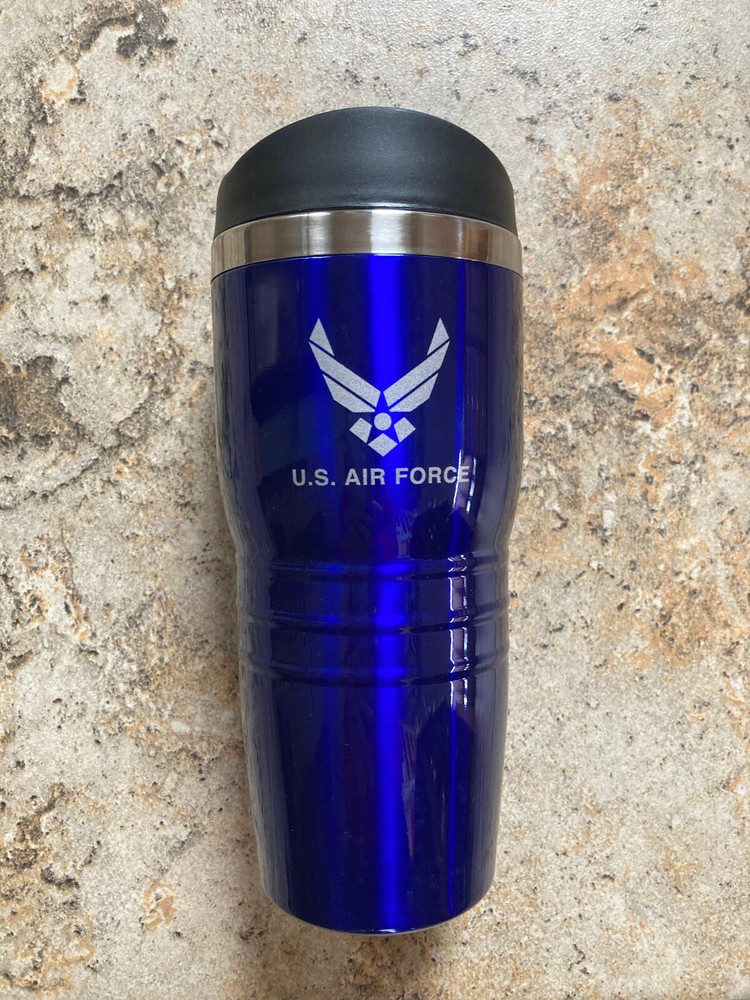 Air Force Insulated Mug with Slide Closure
