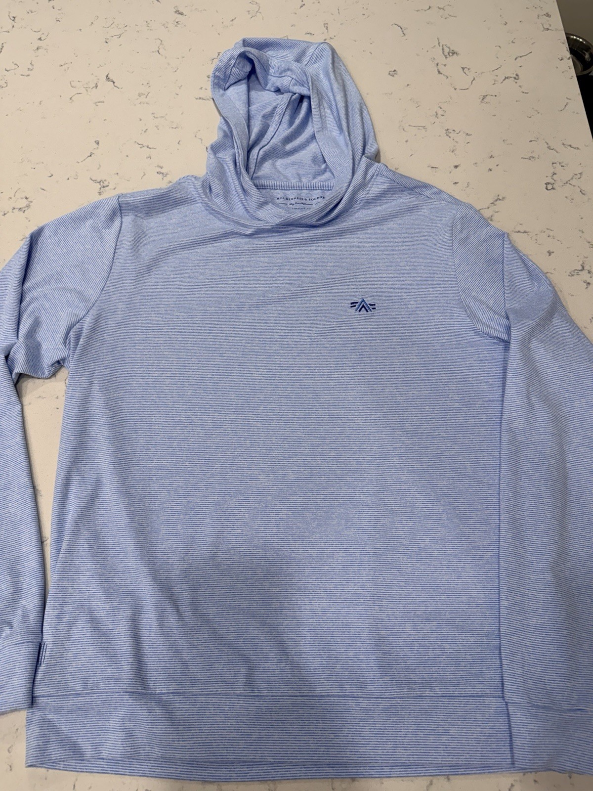 Holderness & Bourne Congaree Golf Club Men's Blue Hoodie M