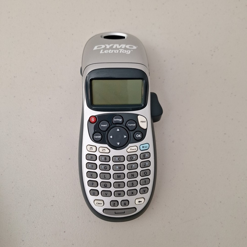 Dymo LetraTag Label Maker Handheld Electronic Printer Keyboard Portable TESTED