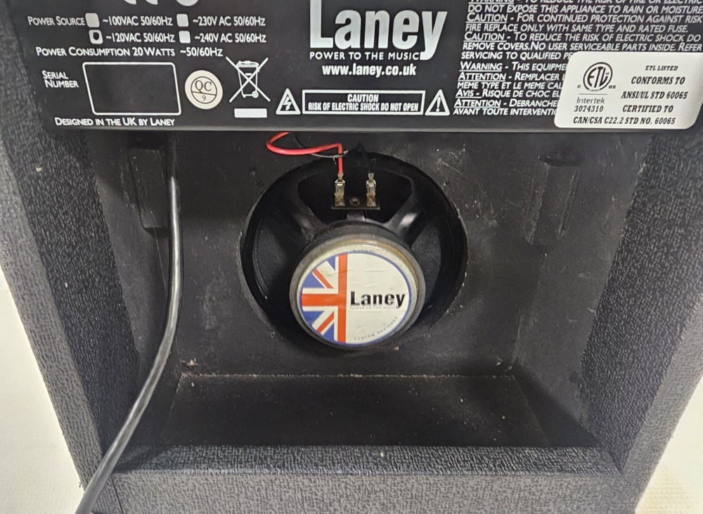 LANEY LX12 Solid-State Guitar Amp Practice Amplifier