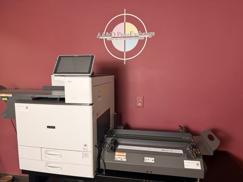 Only 3k Meter Xante En/Press Envelope Printer !Video!