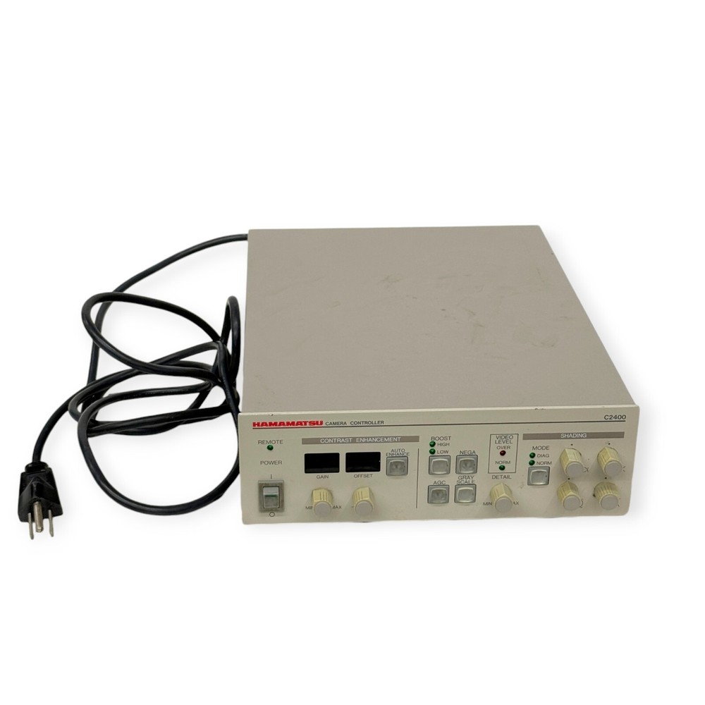 Hamamatsu C2400 Microscope Camera Controller C2400-60 Made in Japan