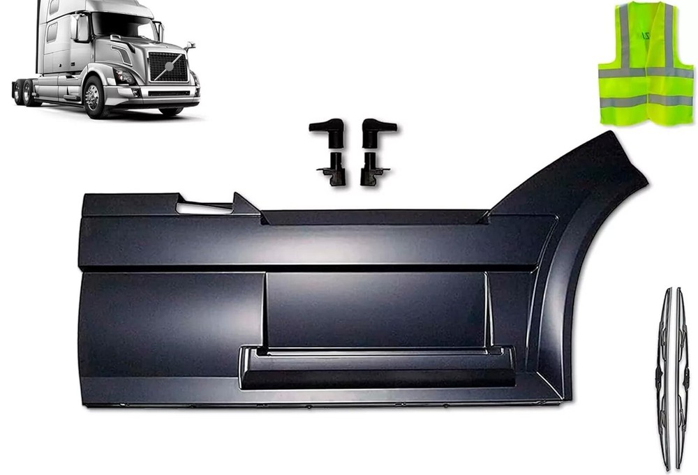 Compatible with Volvo VNL 2004-2017 Front Step Fairing Panel with Bracket Right