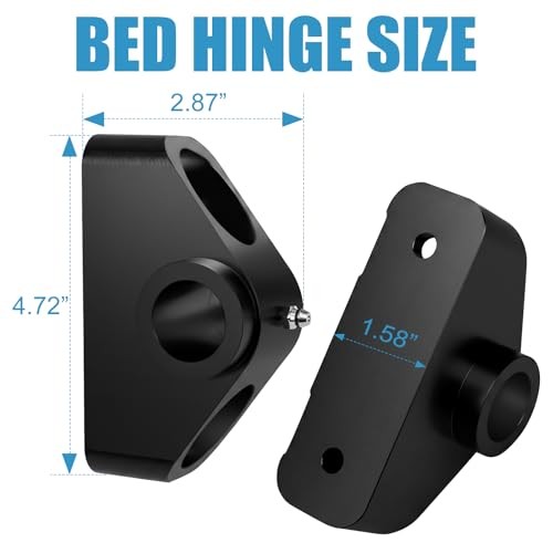 UTV Aluminum Dump Bed Hinge Kit Compatible with 2016-2025 Can-Am Defender