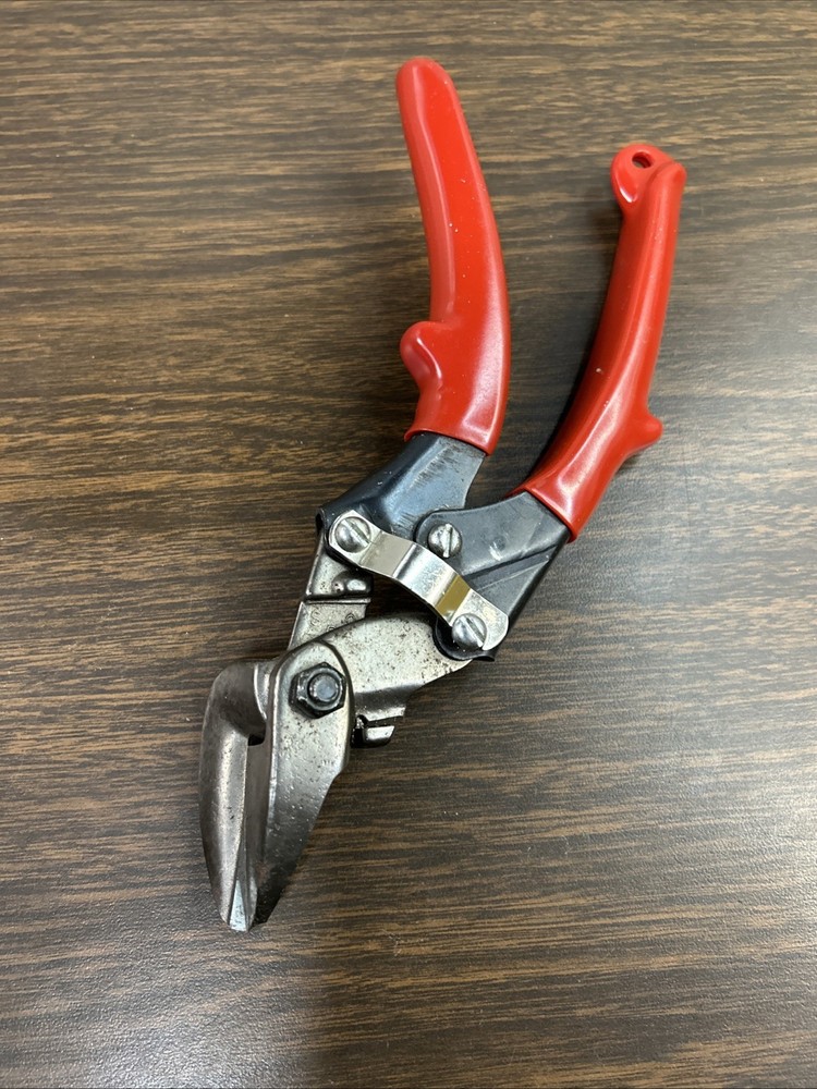ProSnip Offset Tin Snips Left Cut W/Wire Cutter