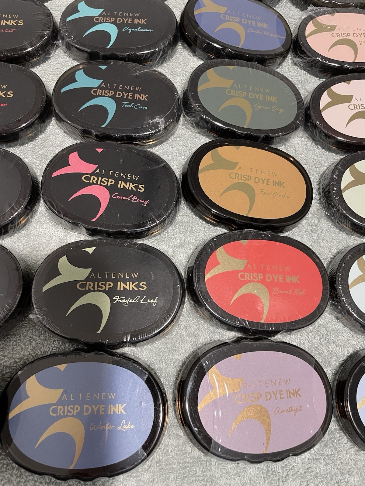 Altenew Crisp Dye Ink Pads Assorted Colors Stamping Embossing -LOT OF 43 COLORS!