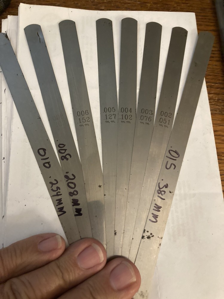 Matco Tools FG-9 Piston Feeler Gauge 9’’ 8 Blade