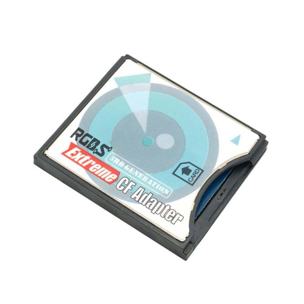 SD/SDHC/SDXC to CF Type II Compact Flash Extreme Memory Card Adapter For Canon