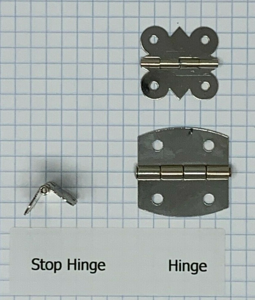 Hinge, Box / Case, Choose Your Size and Finish
