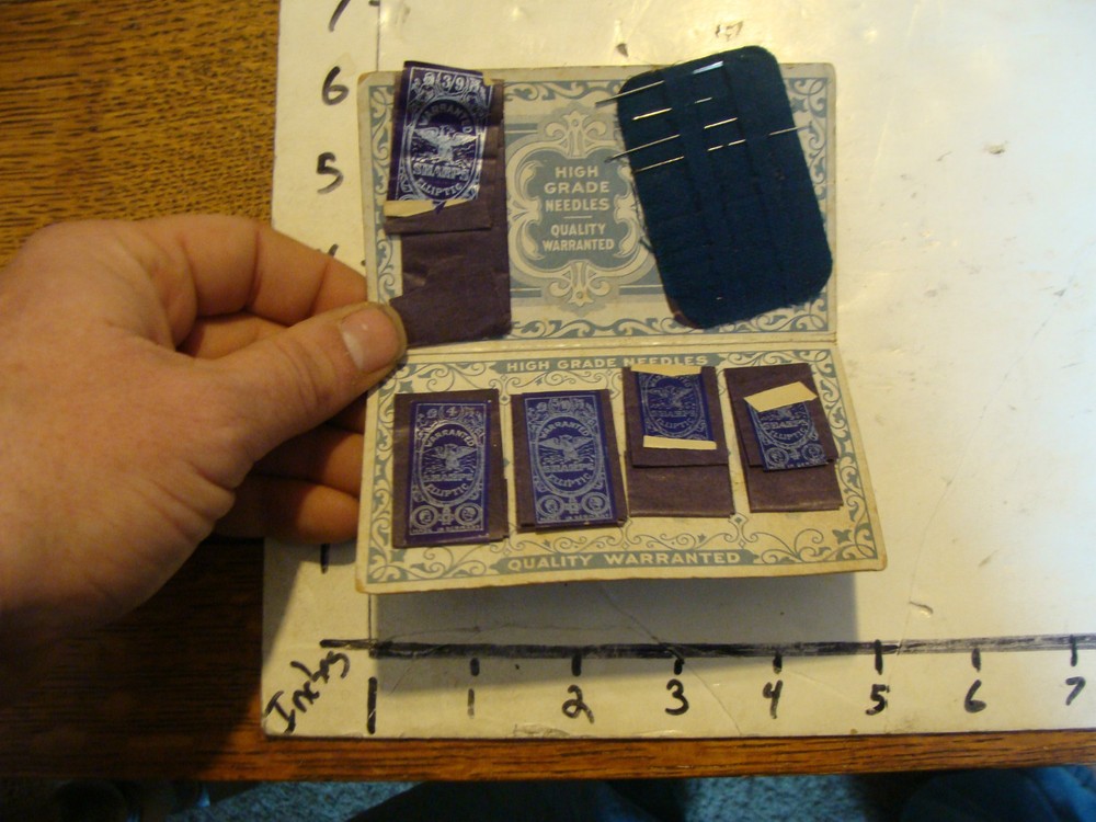 THE FAMILY NEEDLE CASE warranted, used a bit