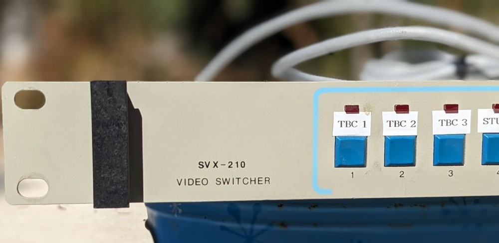 SIGMA ELECTRONICS SVX-210 Video Switcher 10 Inputs; Perfect for Security Mon Sys