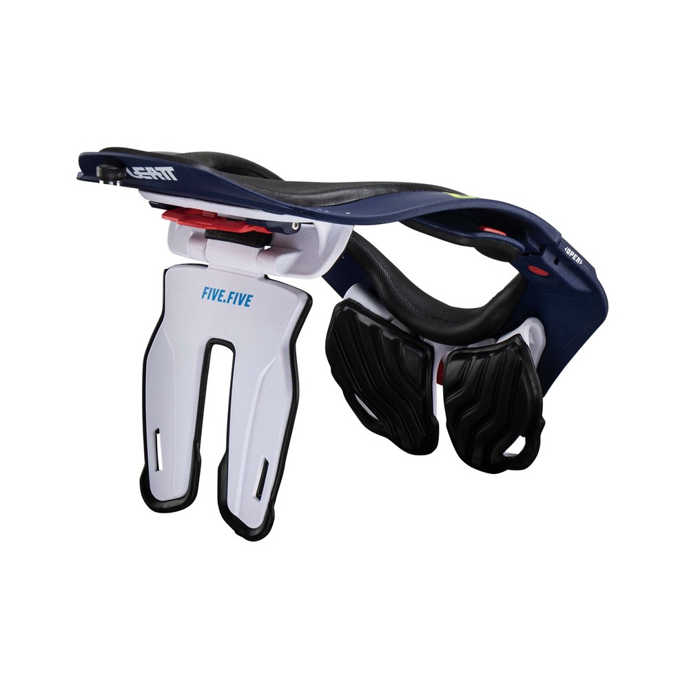 LEATT 5.5 Motorcycle Neck Protector Blue Black CE Certified
